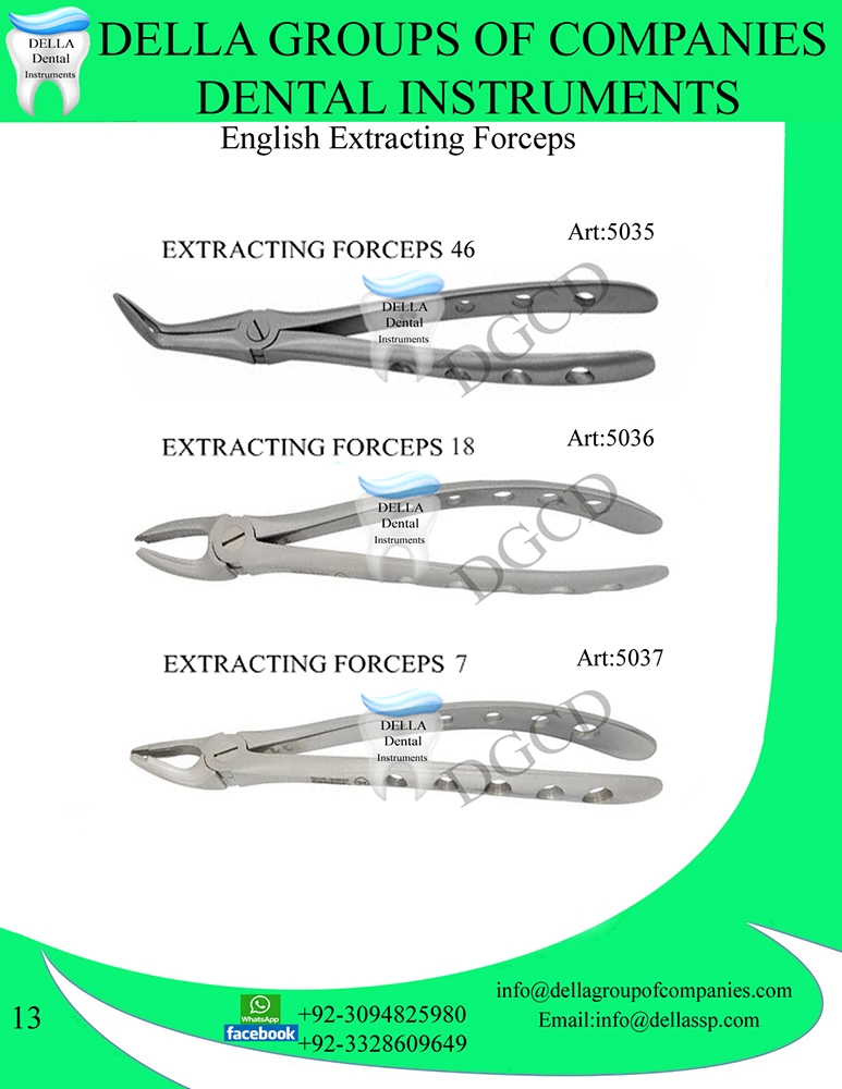 English Extracting Forceps